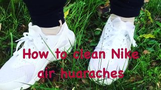 How to clean Nike air huaraches