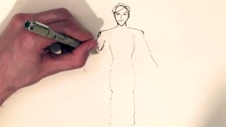 Drawing & Illustration Lessons : How to Draw the Human Figure