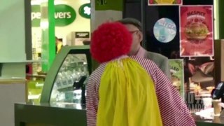 Ronald McDonald Assaults Grandpa