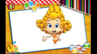 Fun Bubble Guppies With Nursery Rhymes Song For Kids Coloring