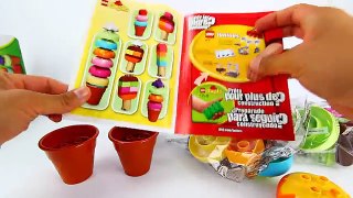 Lego Toy Duplo Ice Cream Cones, Popsicle, and Ice Cream Bar Blocks