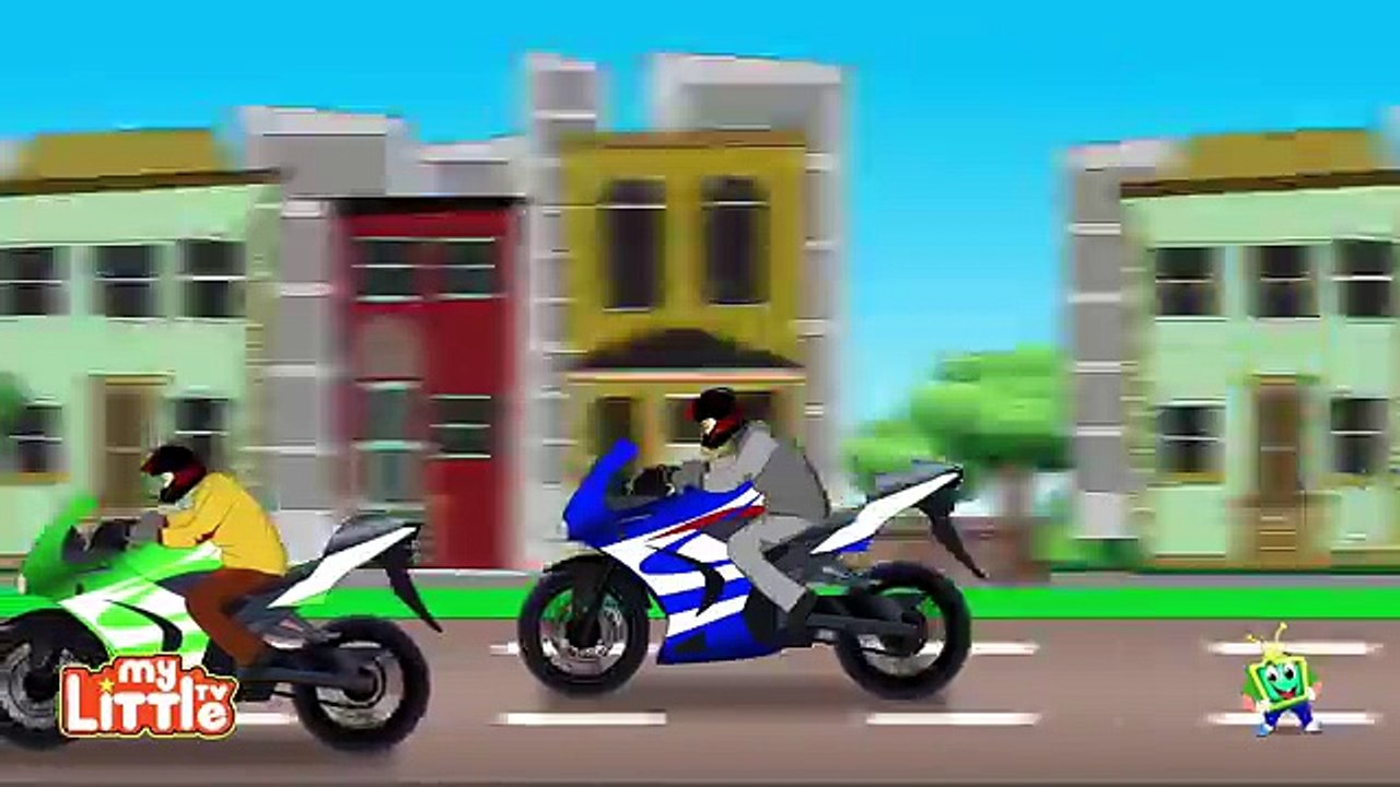 Fire Truck | Police Car | Car Wash Videos for Children | My Little TV