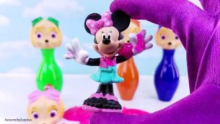 Nickelodeon Paw Patrol Skye Clay Slime Bowling Pin Learn Colors Toy Surprises Fun Kids Vid