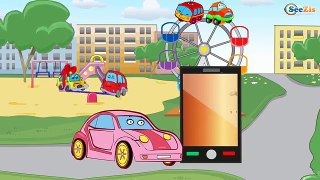 ✔ Crane with Truck are building Car Wash and Car Service / Cars Cartoons for kids / 67 Epi