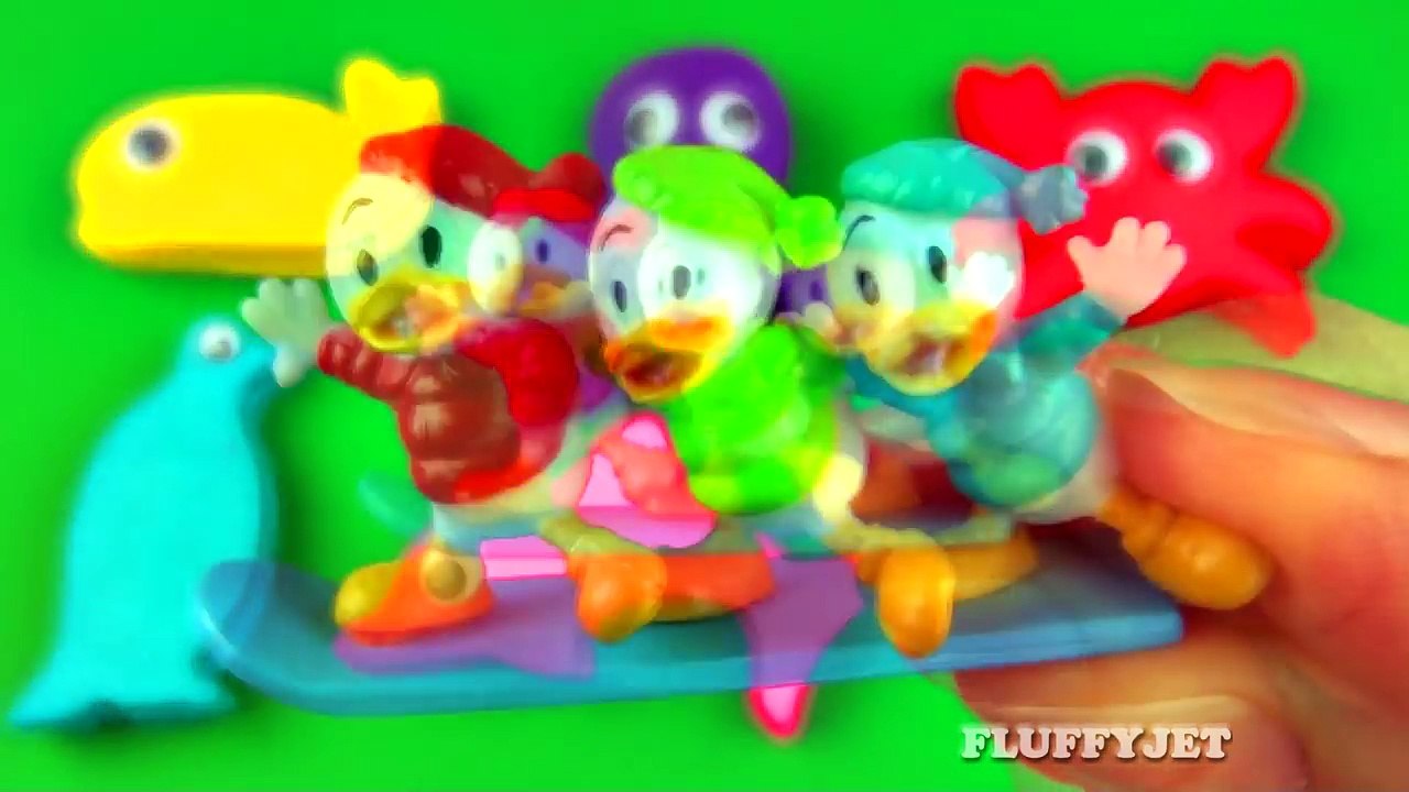 Play Doh Surprise Eggs Sea Creatures Disney Princess Mickey Mouse My Little Pony Cars 2 Fl