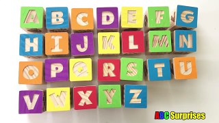 Best Alphabet Learning Video for Children With ABC Song & ABC Blocks Toys