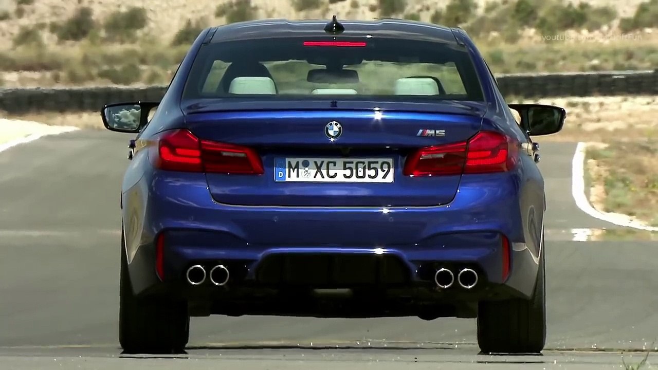 2018 BMW M5 (600 hp) 0 100 kmh Acceleration, Start Up, Revs & Track Action