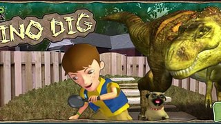Dino Dans Dino Dig nick jr Children Games Video yourchannelkids