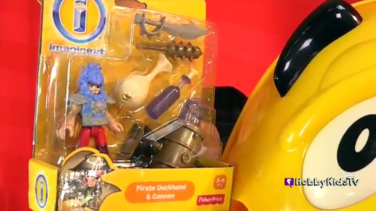 Giant M EGG with TOY SURPRISES Inside by HobbyKidsTV