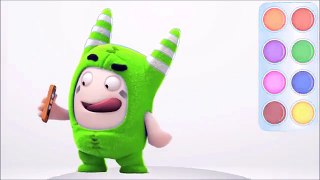 Learn Color with Oddbods Pogo Learning Flash Colors Compilation for Baby Toddler Kid and C