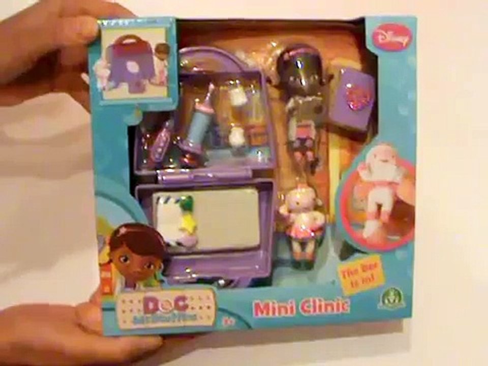 Doc McStuffins Arztkoffer Dokterskoffer Mini Clinic Playset ドックはおもちゃドクター Dr. Plüssi