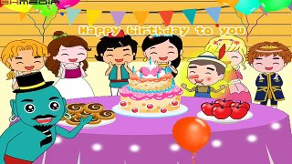 Happy Birthday karaoke song for kids | Fairytale Style | Nursery Rhymes | Ultra HD 4K Musi