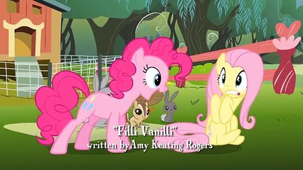 Pinkie Encouraging Fluttershy My Little Pony: Friendship Is Magic Season 4