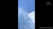 An unusual phenomenon in the clouds over Florida