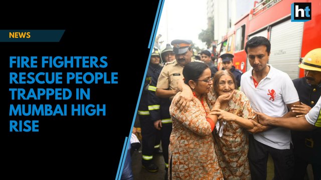 Watch: Four killed in Mumbai high-rise fire, 14 rescued