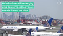 United Airlines: Want A Strategically Located Economy Seat? There's A Price For That