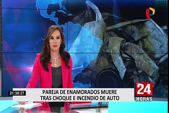 Chilca: dos jóvenes mueren tras choque y explosión de camioneta en Panamericana Sur