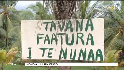 TH : Les opposants au projet de marina à Raiatea toujours actifs