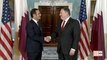 Pompeo Meets With Qatar Foreign Minister Mohammed Al Thani