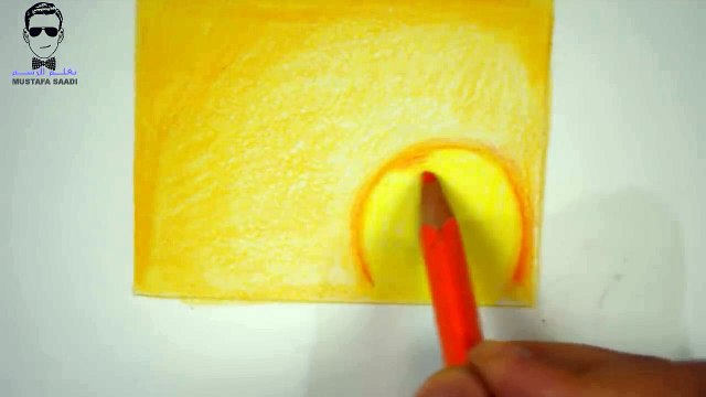 تعلم رسم منظر طبيعي مع الخطوات للمبتدئين البراعم والاطفال