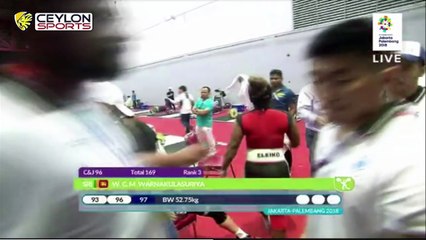 Chamari Warnakulasuriya - clean and Jerk SL record - 96kg
