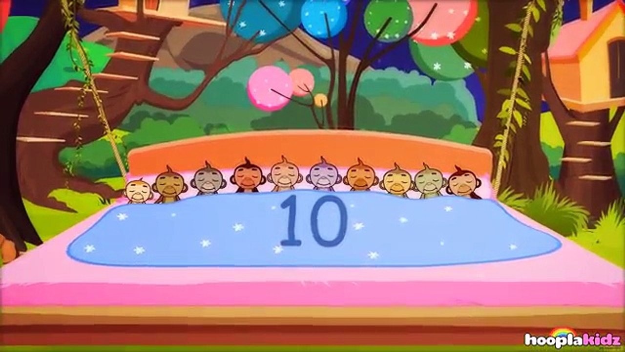 Ten In The Bed and the Little one said Roll Over, Roll Over | Fun ...