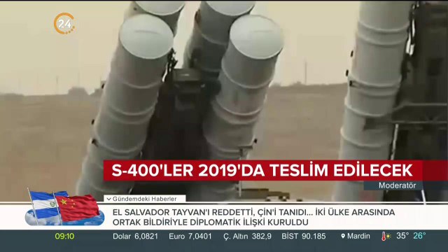 S-400'ler 2019'da teslim edilecek