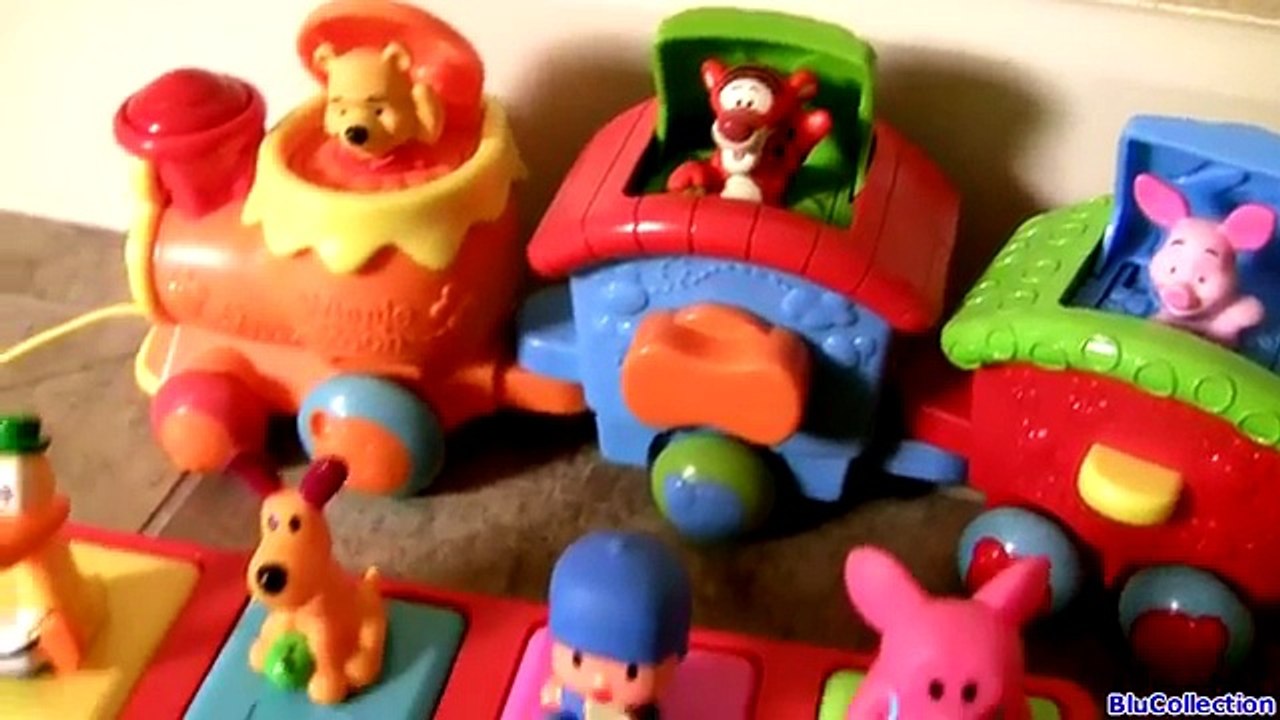 Disney Baby Winnie the Pooh Pop up Surprise Train Toy Choo Choo with ...
