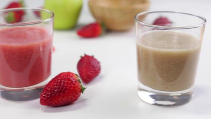 Cómo preparar zumo de plátano fresa y pera para la ansiedad