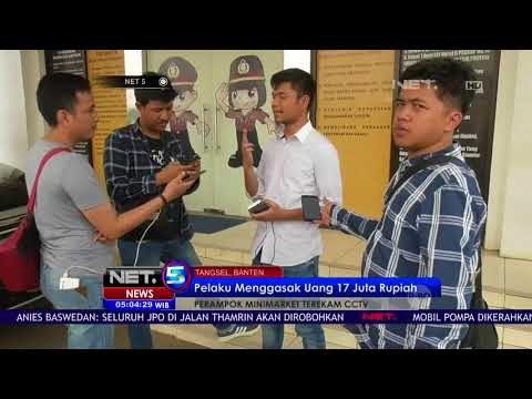Perampok Minimarket Terekam CCTV-NET5