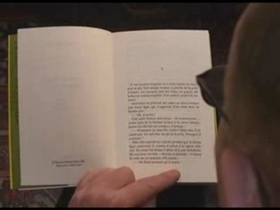 Jean Teulé lit  "Le Magasin des Suicides"