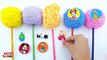 Learn Colors Foam Lollipop Finger Family Mickey & Minnie Mouse Surprise Toys Learn Colors