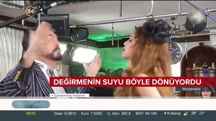 Değirmenin suyu böyle dönüyordu