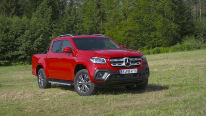 Die Mercedes-Benz X-Klasse mit V6-Motor und permanentem Allradantrieb