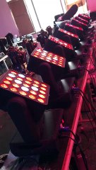 25x10w matrix light 25颗矩阵摇头