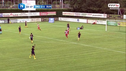 Carton Jaune pour le numéro 19 de Dunkerque.