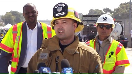 2 Killed in Fiery Fuel Tanker Truck Crash Near LAX