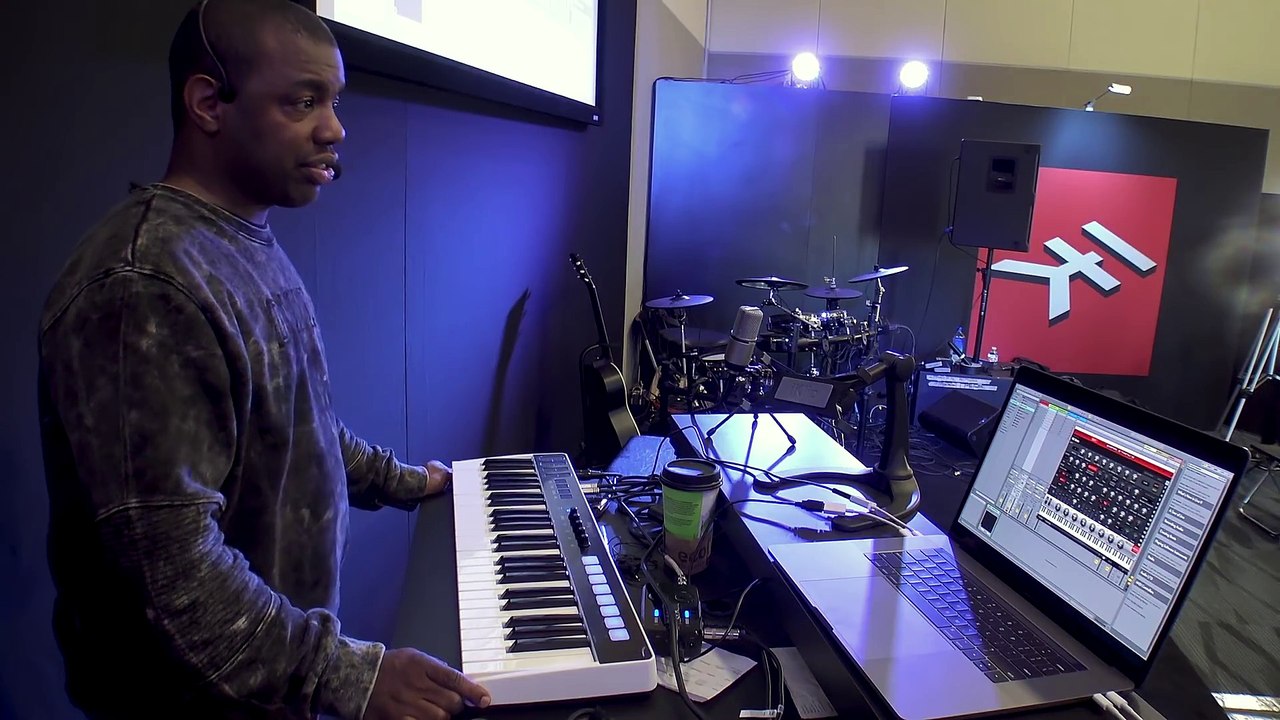 Jae Deal & Anya V  Creating a Song with iRig Keys I_O (1080p)