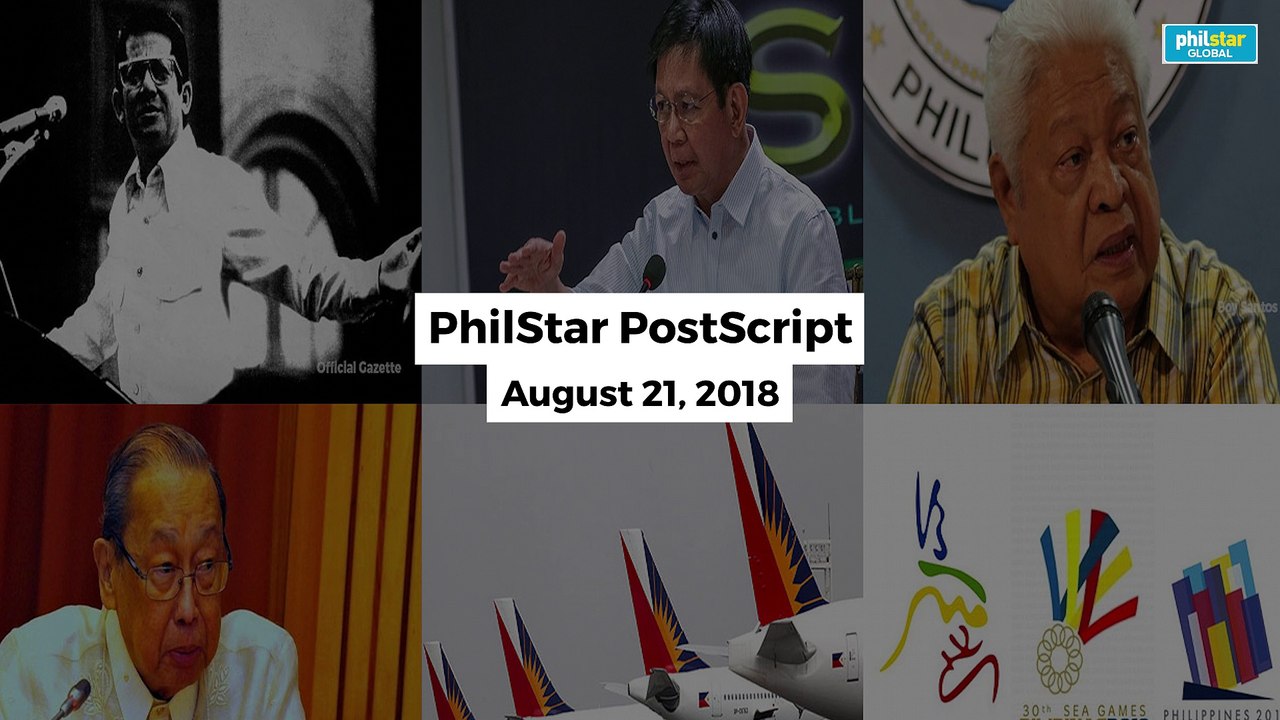Postscipt August 21, 2018