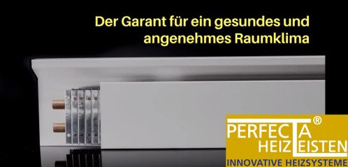 PERFECTA-Heizleisten: Die Vorteile der Sockelleistenheizung gegenüber der normalen Heizung bzw. Heizkörpern