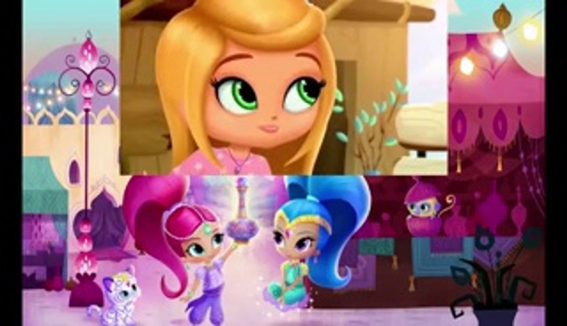 shimmer shine doll house