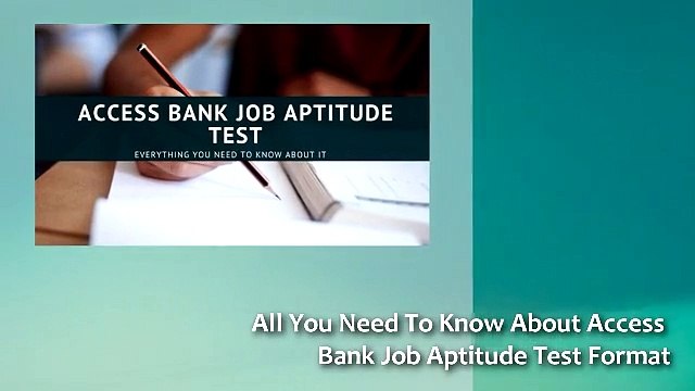Get Past Questions Of Aptitude Test For Banks