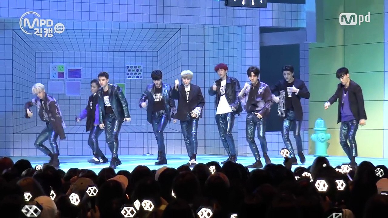 [MPD직캠] 엑소 직캠 럭키원 Lucky One EXO Fancam @엠카운트다운_160609