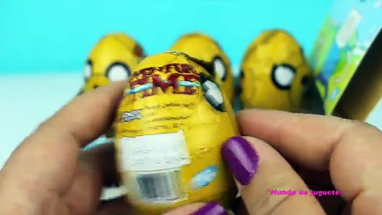 Huevos Sorpresa Adventure Time | Adventure Time Chocolate Surprise Eggs