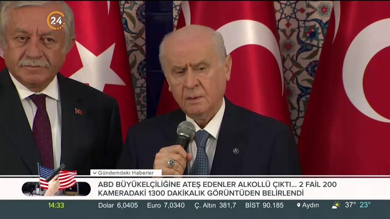 Devlet Bahçeli konuşuyor