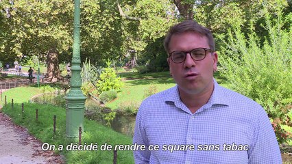 A Paris, les parcs sans tabac divisent