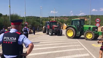 Nueva tractorada en Gerona