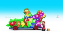 ABC Songs for Kids - Baby Learning Alphabets for Children with Hen Wooden Puzzle Toy Set Kids VIdeo