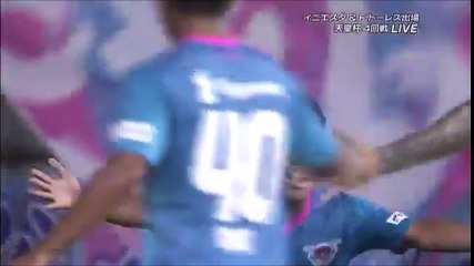 Fernando Torres scored his first goal for Sagan Tosu!