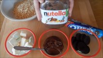 3 RICETTE CON LA NUTELLA Facili e Veloci    Nutella RICE BARS,TRUFFLES,FRENCH TOAST